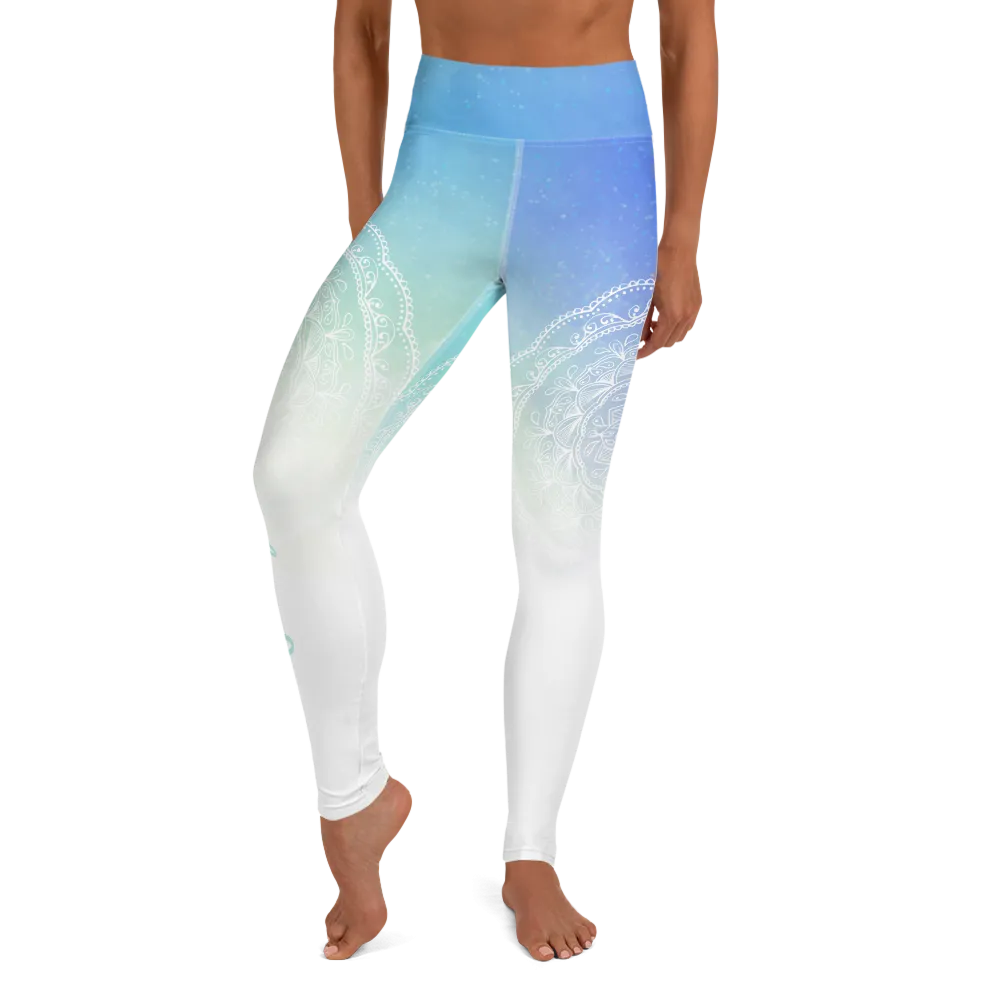 Namaste Gradient High Waist Womens Yoga Leggings