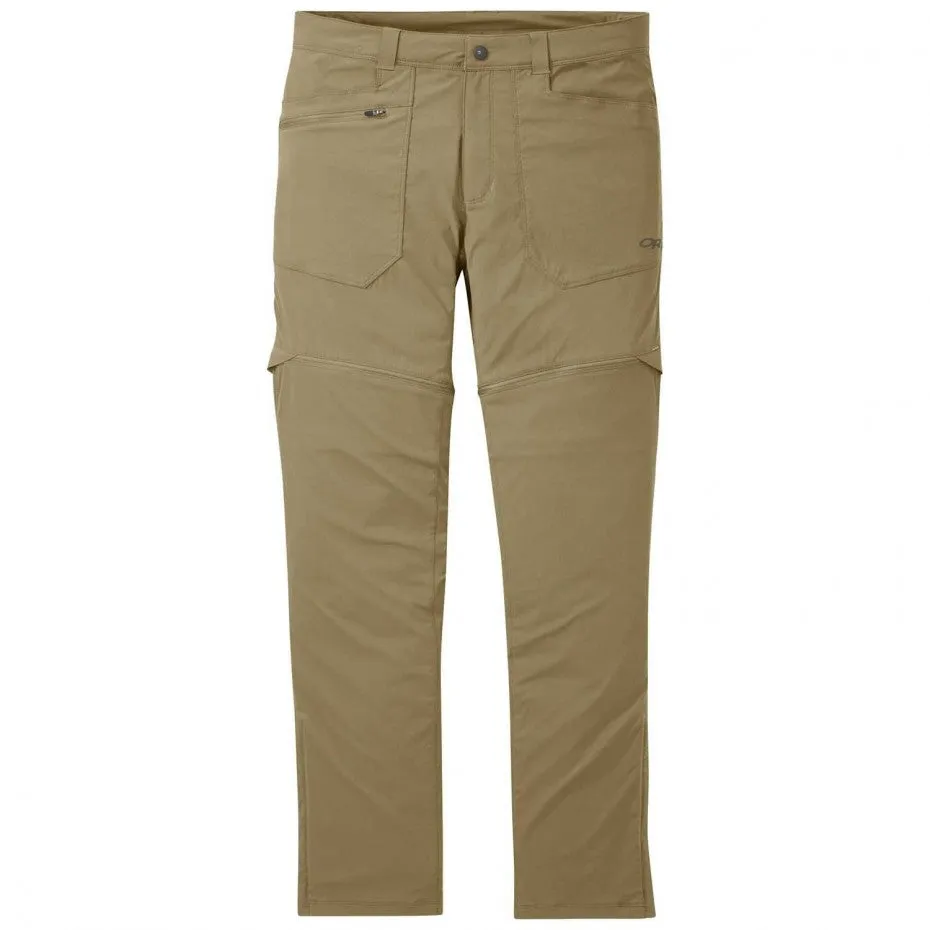 Outdoor Research Mens Equinox Convertible Pants - 32 Inseam cafe
